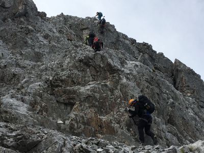 017 - Im Ausstieg aus dem Klettersteig